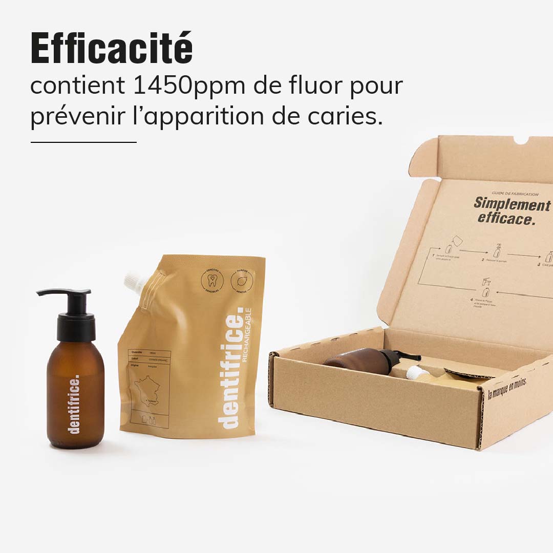 Kit dentifrice