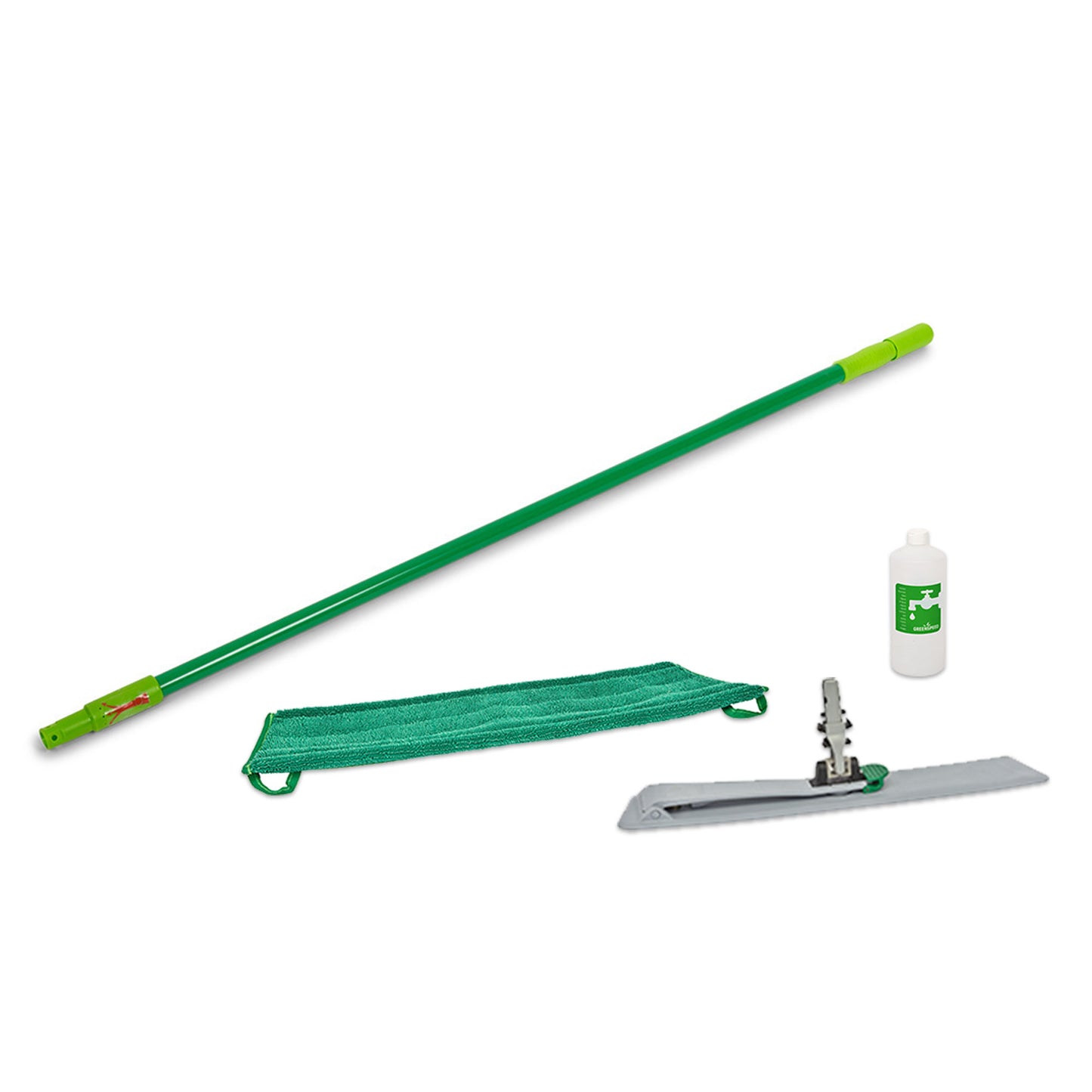 Kit balai réservoir lavage à plat - avec 5 Twist mop