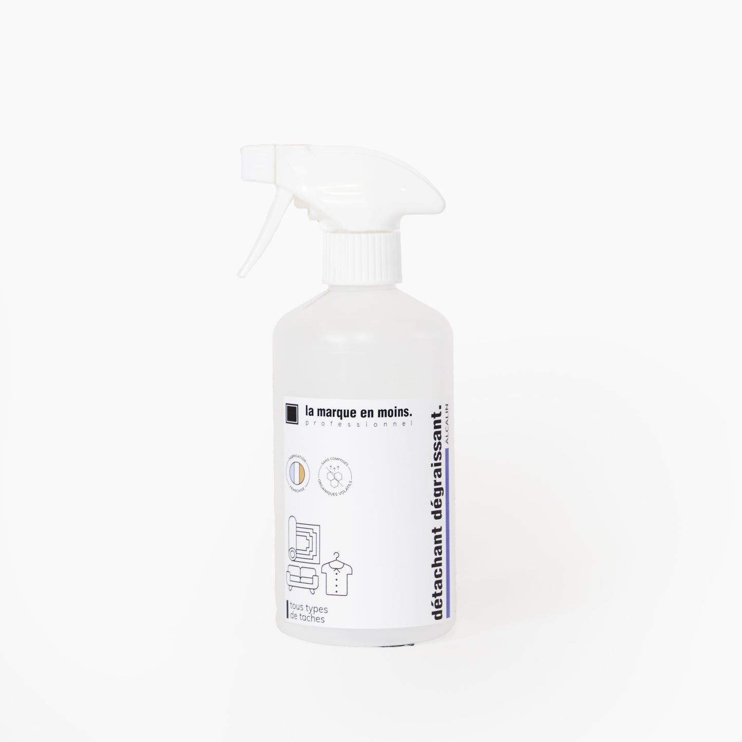 Flacon spray 500ml détachant puissant