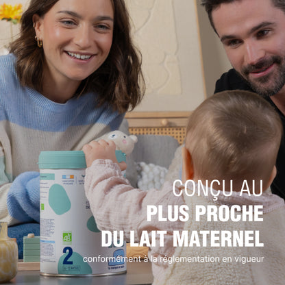 Carton de 6 boîtes Lait Infantile Bio Age 1